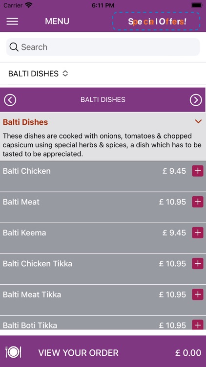 Balti House Restaurant screenshot-3