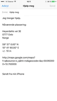Nødnummer Overalt iphone bilder 4