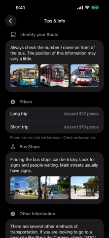 CunRoutes — Cancún Bus Map screenshot
