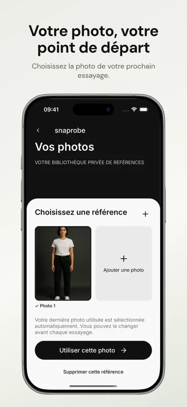 Snaprobe : Essayage virtuel screenshot 6 of 6