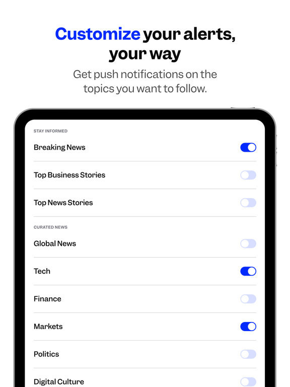 Business Insider iPad screenshot 5 - News app