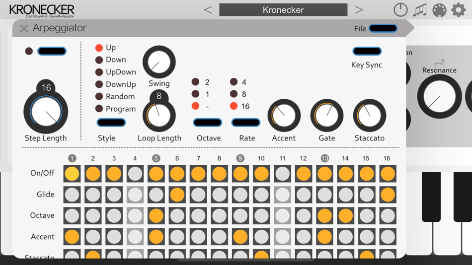 #7. Kronecker - AUv3 Plug-in Synth (iOS) 由: iceWorks, Inc.