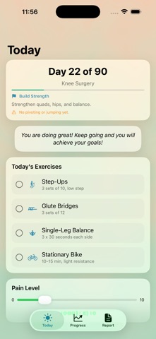 Mend: Recovery Tracker app screenshot 3