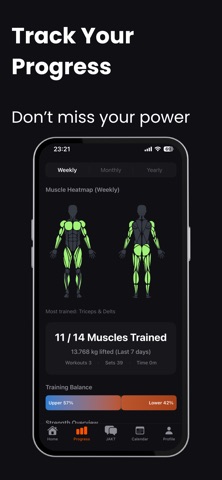 Weight Lifting Tracker: JAKT Screenshot 3 of 7