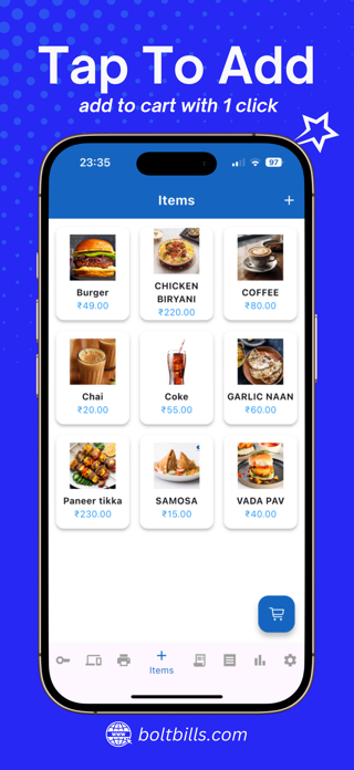 Restaurant POS Billing App Screenshot 2 of 9