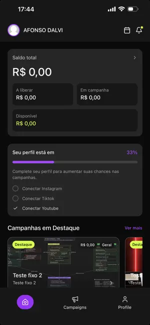 Hype App: Influenciadores screenshot 4