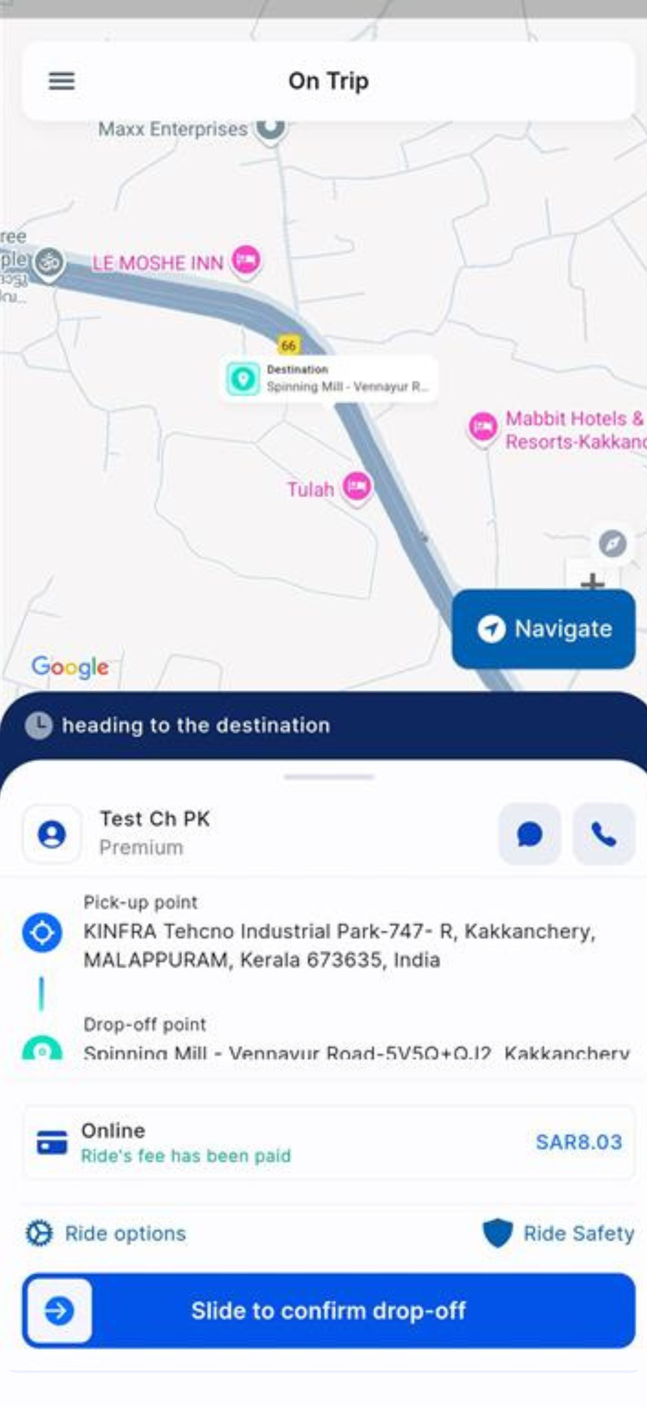 Valu Taxi Captain screenshot 4