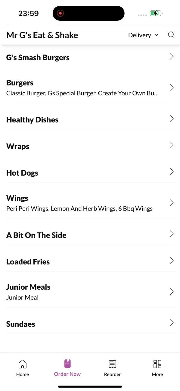 Screenshot #3 pour Mr Gs Eat & Shake