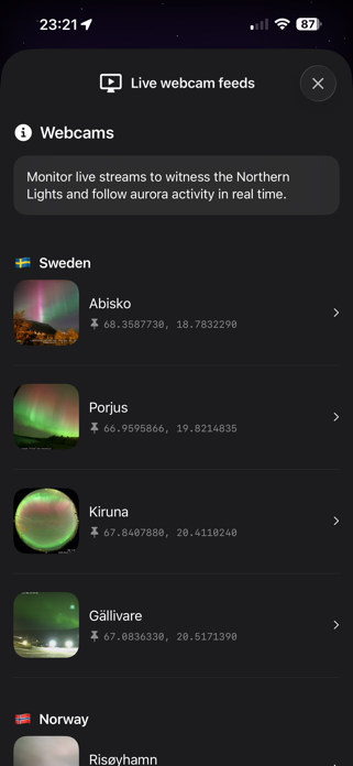 Borealis: Aurora Tracker Screenshot 3 of 9