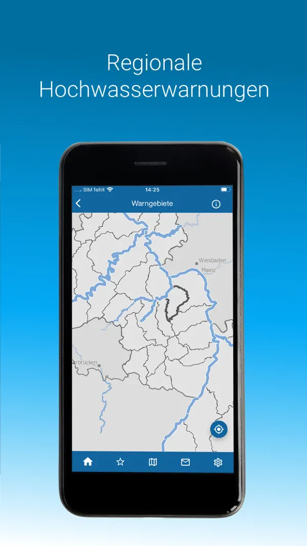 Meine Pegel, Screenshot 2