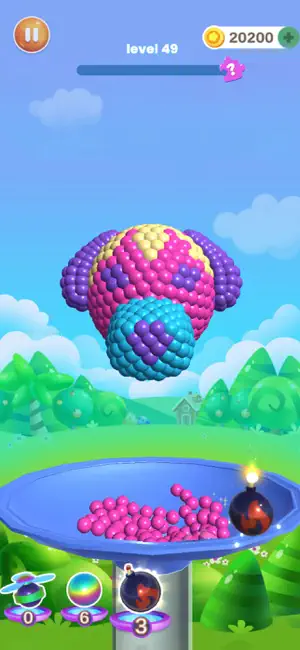 Color Pearl Shooter 3D screenshot 4