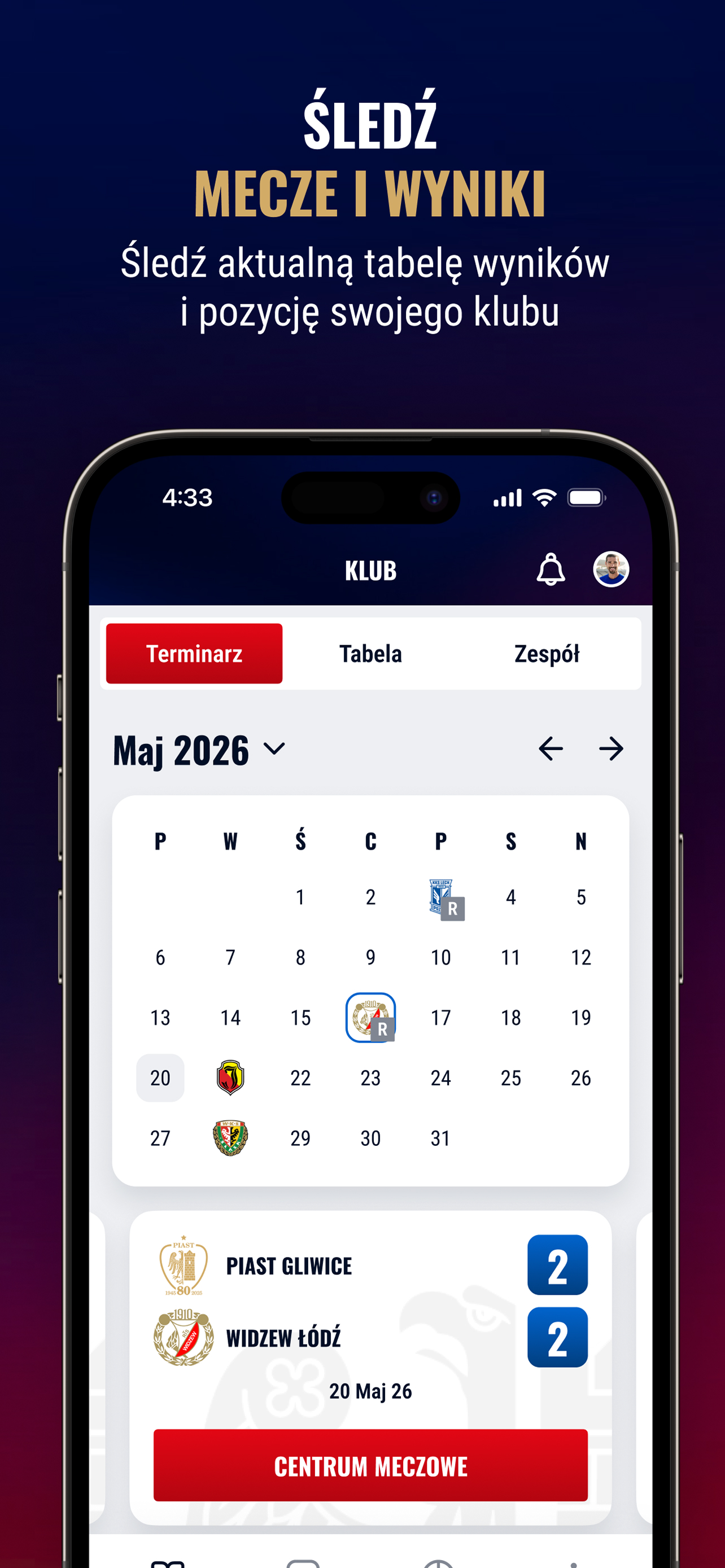 Piast Gliwice Mobile