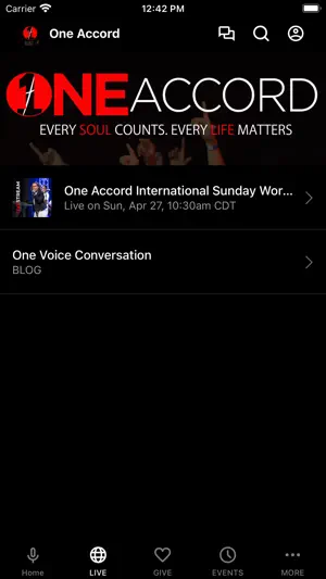 One Accord International screenshot 2
