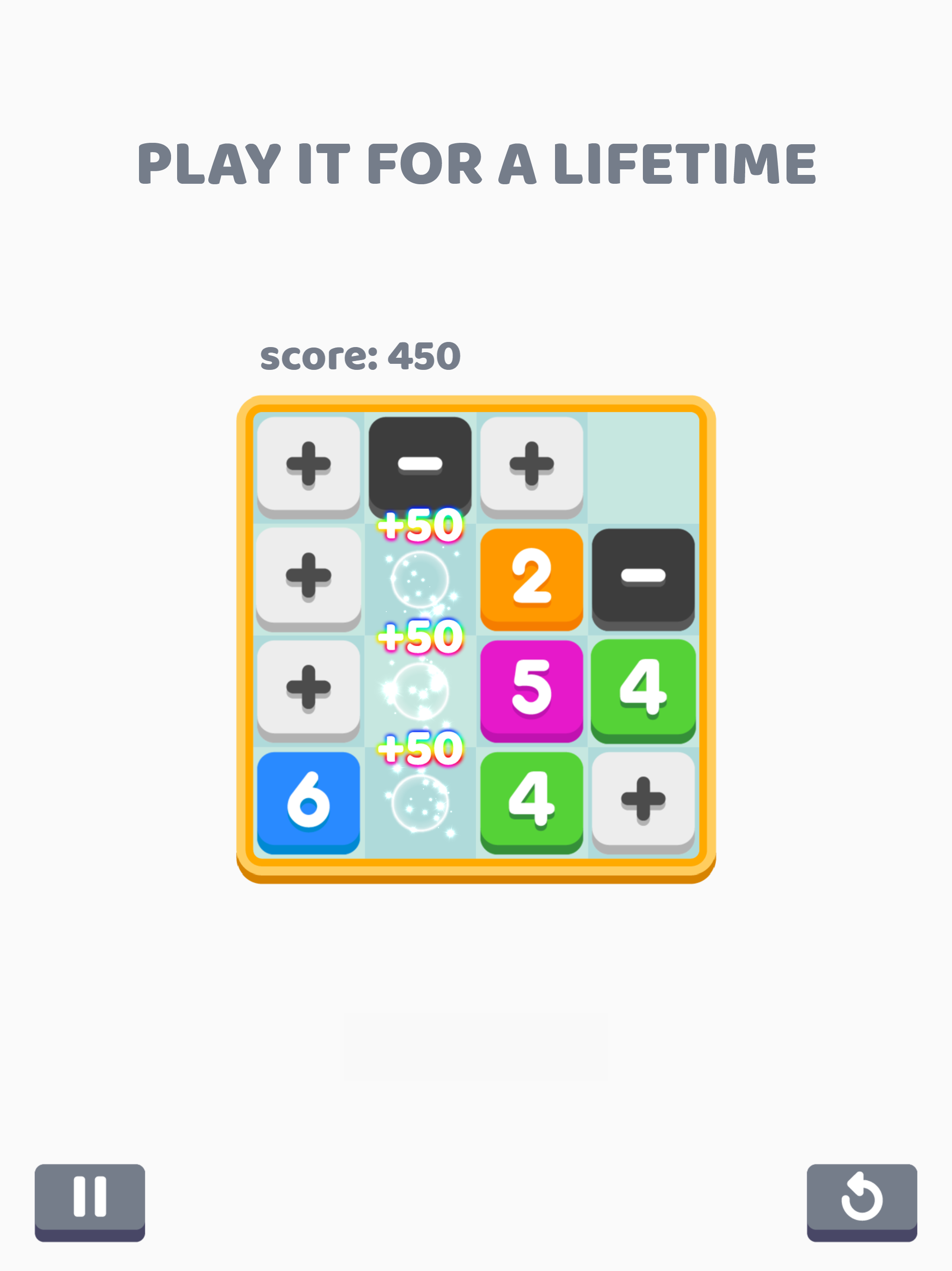 Plus & Minus - puzzle game
