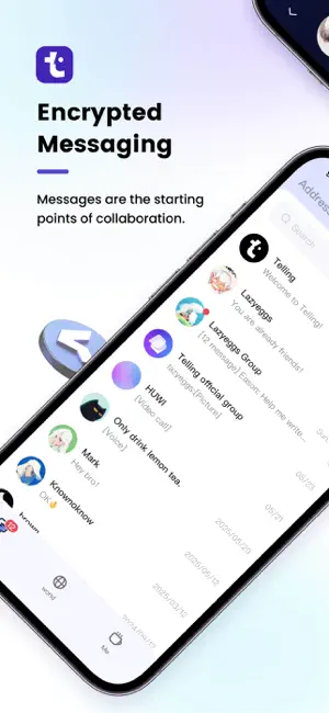 Telling screenshot 1