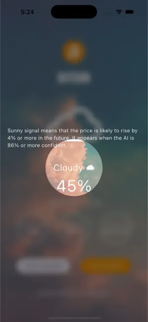 Crypto Weather AI screenshot 3