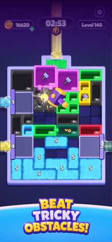 Sand Blocks: Drop Puzzle iPhone screenshot 7