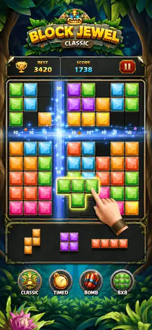Block Jewel Classic: Puzzle screenshot 1