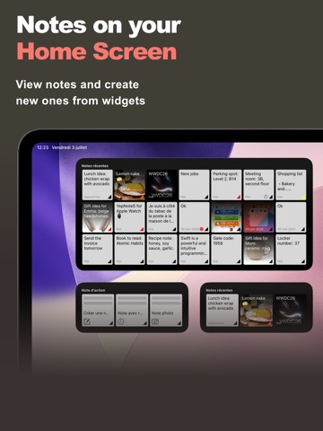 Simple Notes - YepNotes iPad screenshot