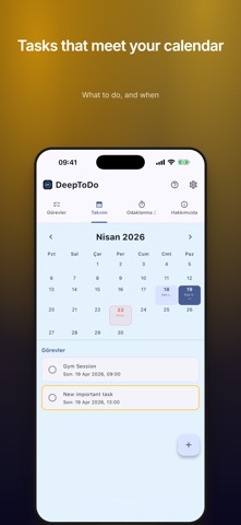 DeepToDo screenshot