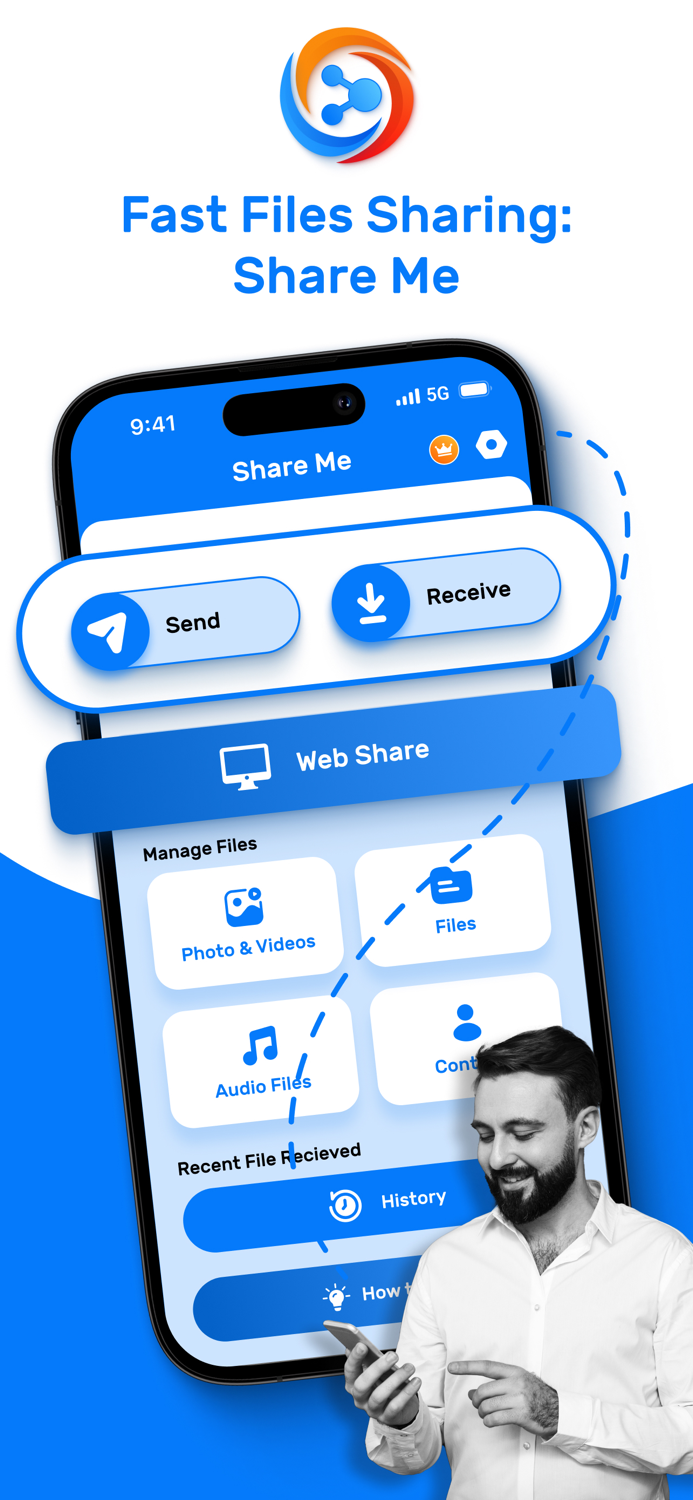 Fast Files Sharing  Shareme