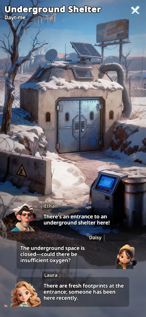 My War: Frozen Survival iOS Mod IPA screenshot 3 - iOS game interface