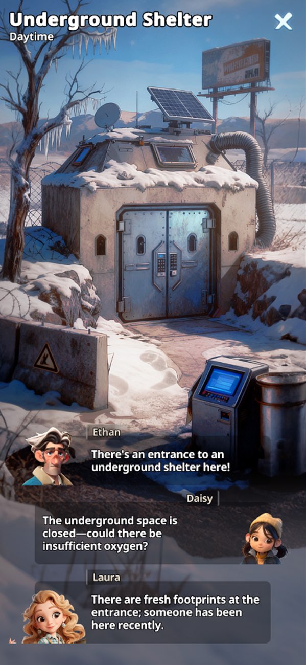 My War: Frozen Survival Hack screenshot 6 - game app interface