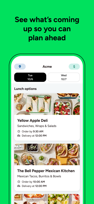 ezCater Meal Program  Screenshot 2 of 5