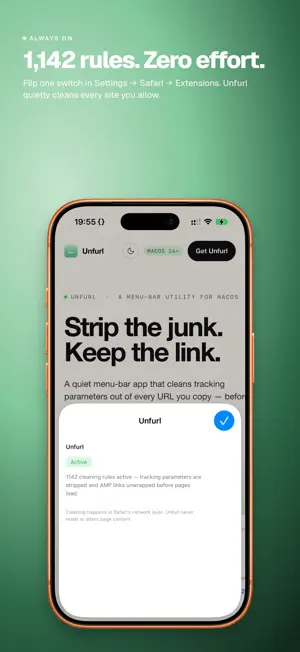 Unfurl: Strip Link Trackers screenshot 4