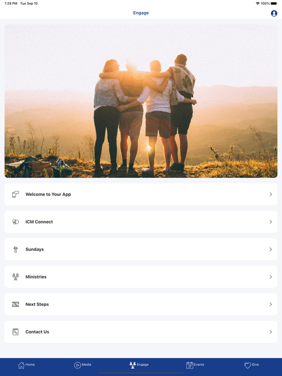 ICM - Laredo iPad screenshot 3 - Lifestyle app