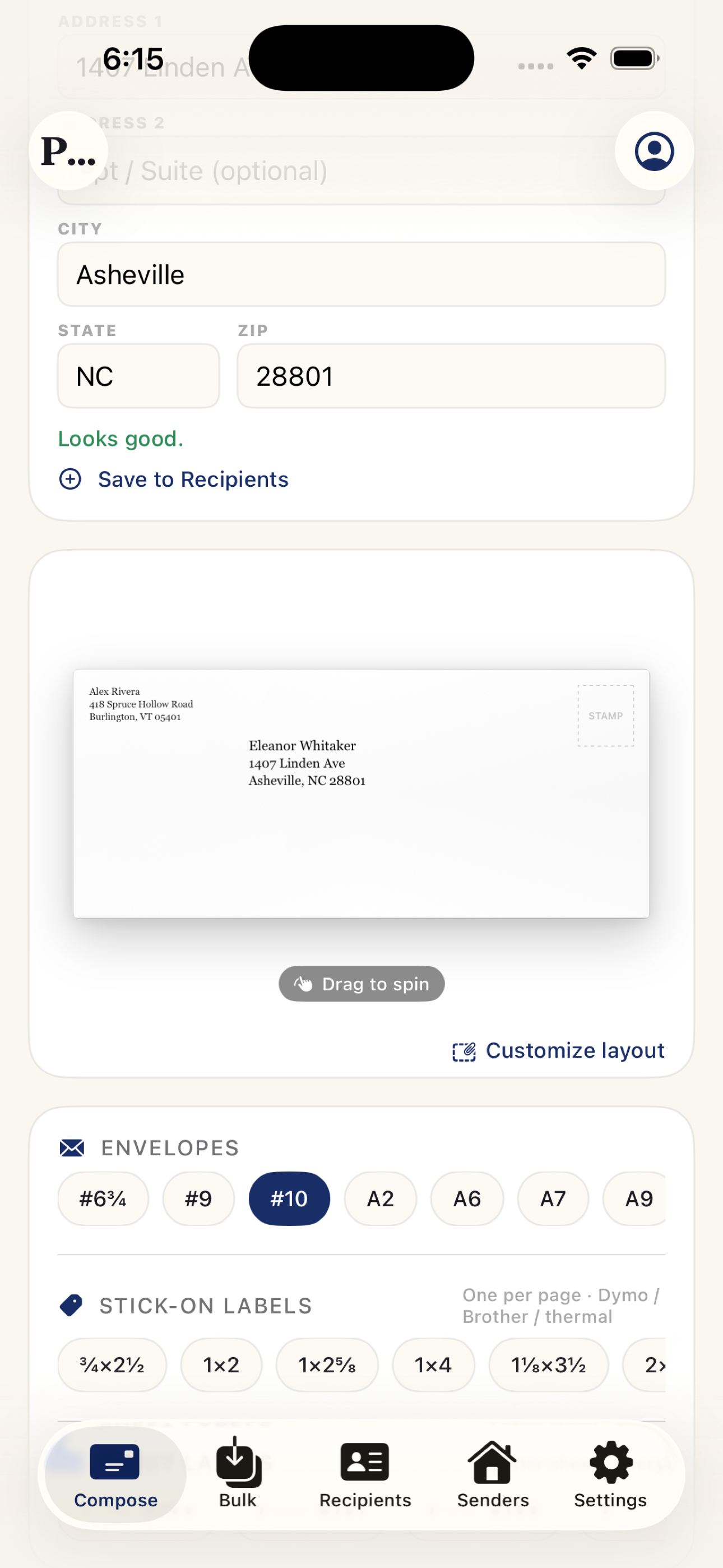 Posthaste: PWE Envelope Print