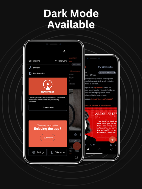 Newsmast. Powered by Mastodon iPad screenshot 4 - News app