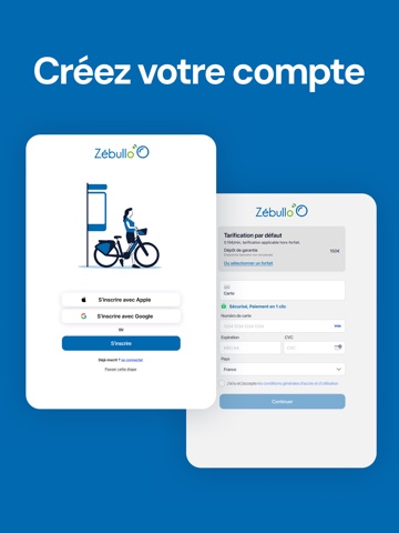 Zebullo velo libre service iPad screenshot 2