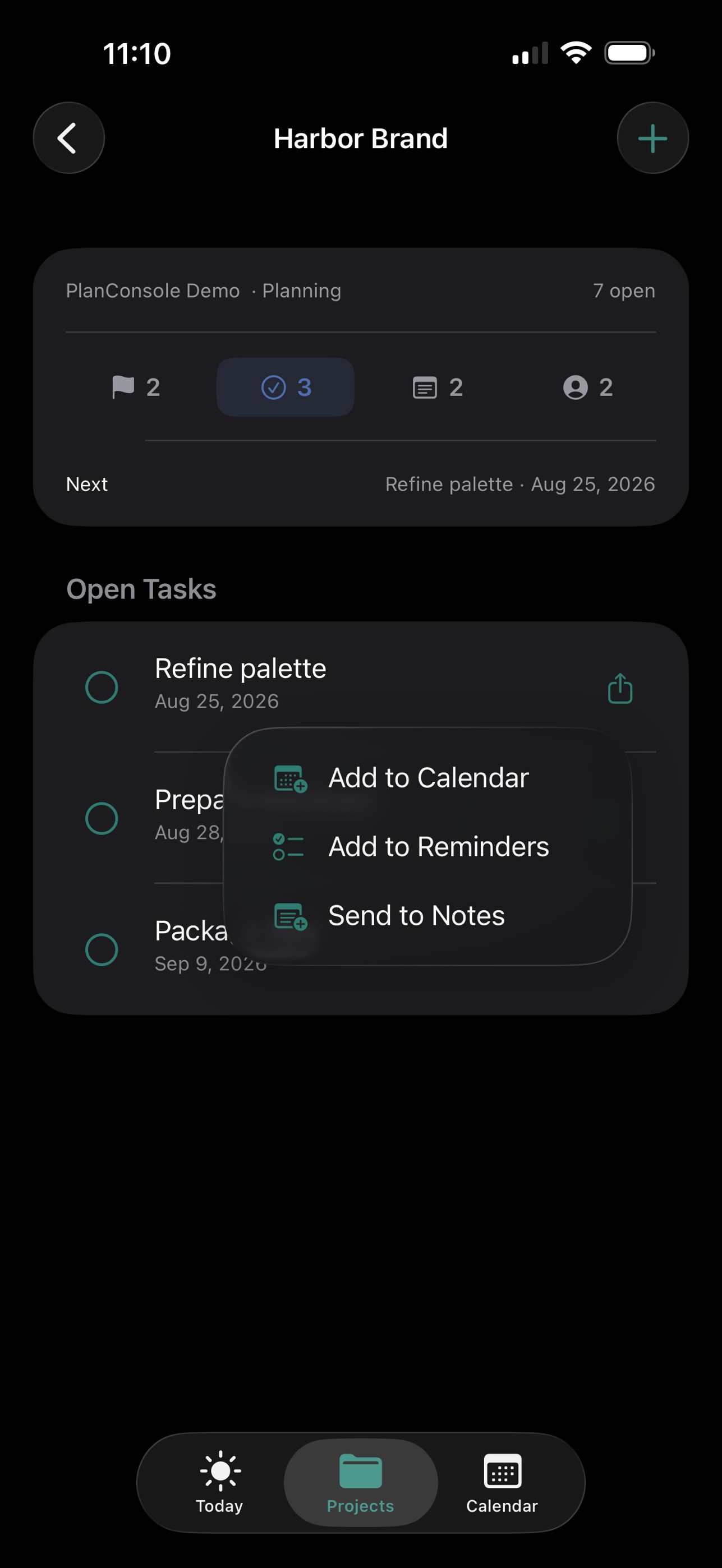 Screenshot 4 of PlanConsole