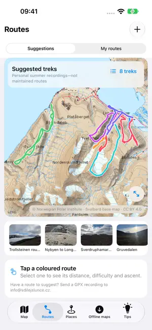 Svalbard Map screenshot 4