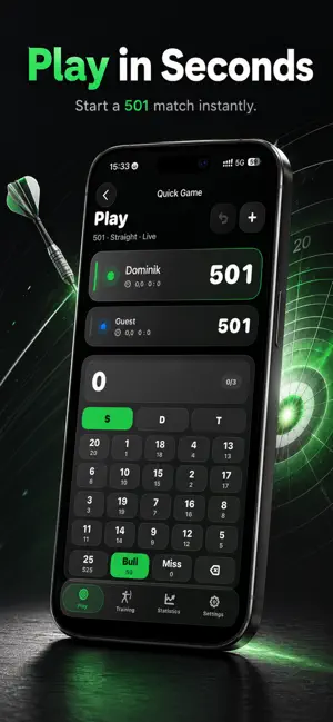 Darts Tracker Scorer screenshot 1