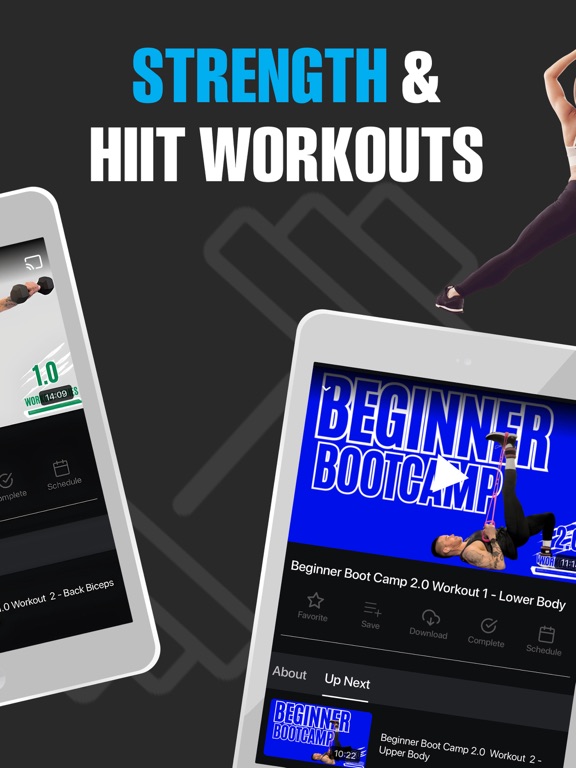 Lumina Fit TV iPad screenshot 3 - Health & Fitness app