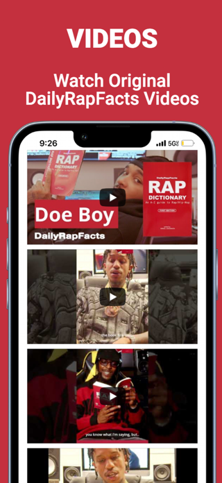 DailyRapFacts Screenshot 5 of 5