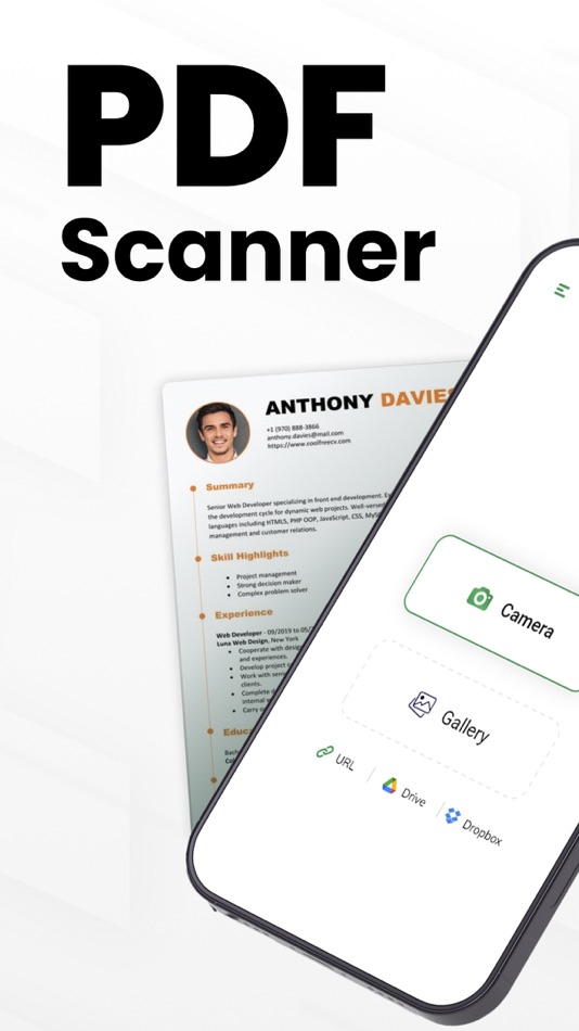 #1. PDF Scanner-Document Scanner (iOS) 由: Asad Ahsan