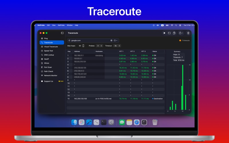 Netutilus: Network Utility screenshot