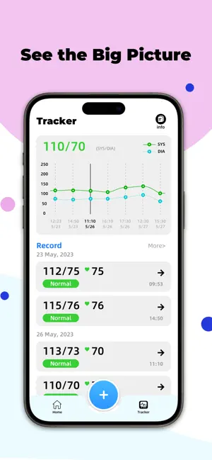 Blood Pressure Jot: Tracker screenshot 2