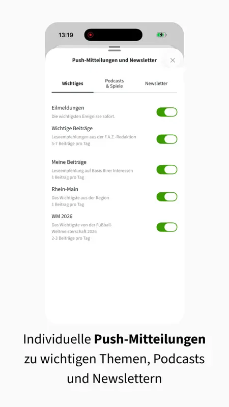 F.A.Z. - Nachrichten screenshot 4 of 7