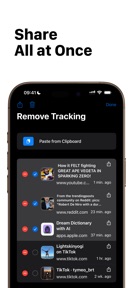 Remove Tracking screenshot