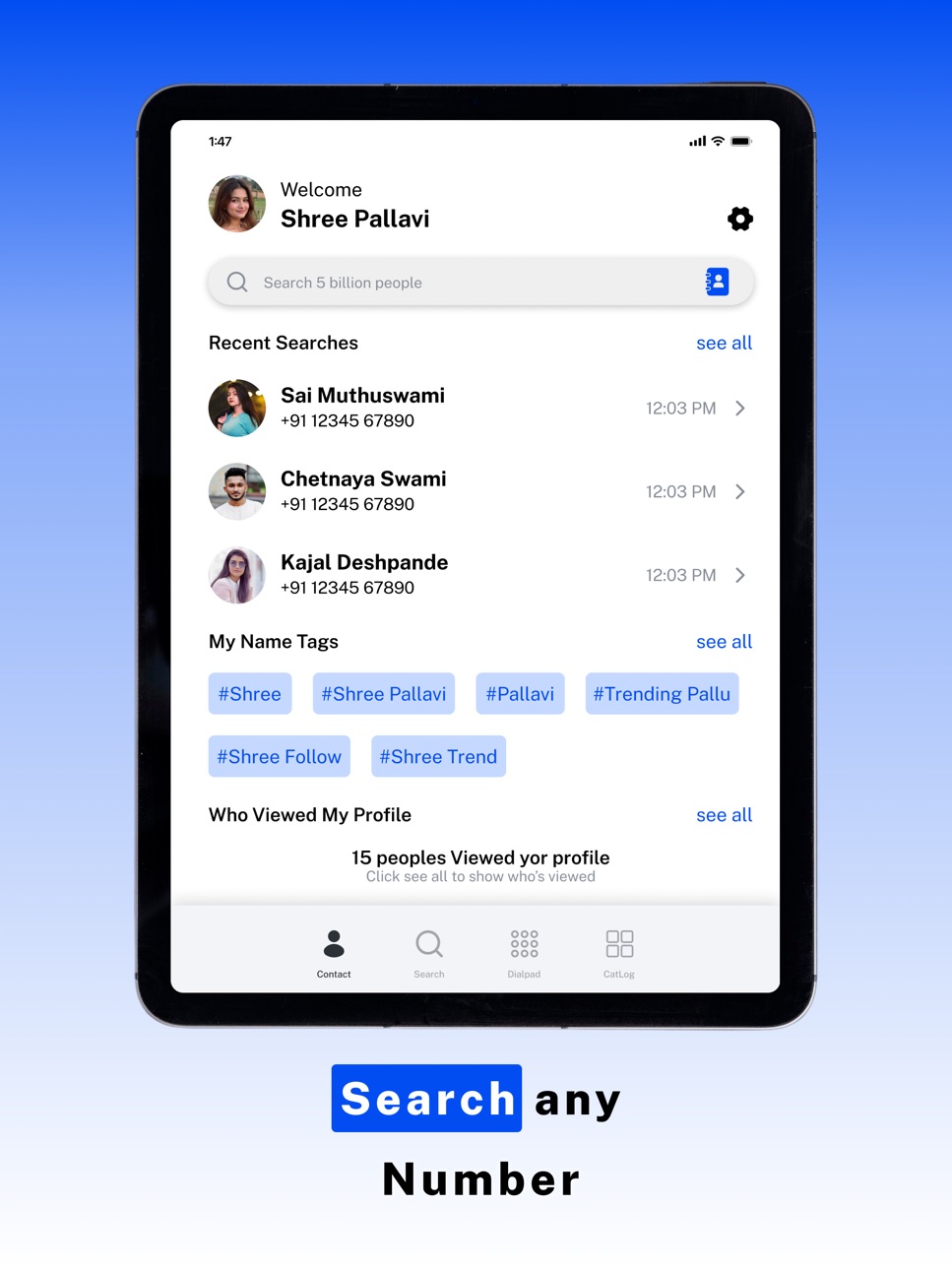 iPad screenshot