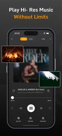 Music X : Music Player & Mp3: Screenshot 3 von 7