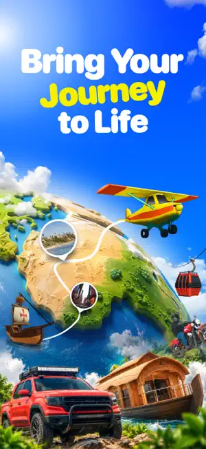 TravelAnimator: Journey Route screenshot 1