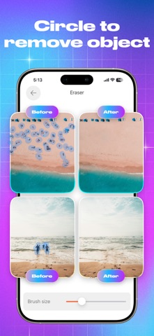Photo Remover - Erase Objects iPhone screenshot