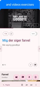 Danish - Listening Speaking screenshot