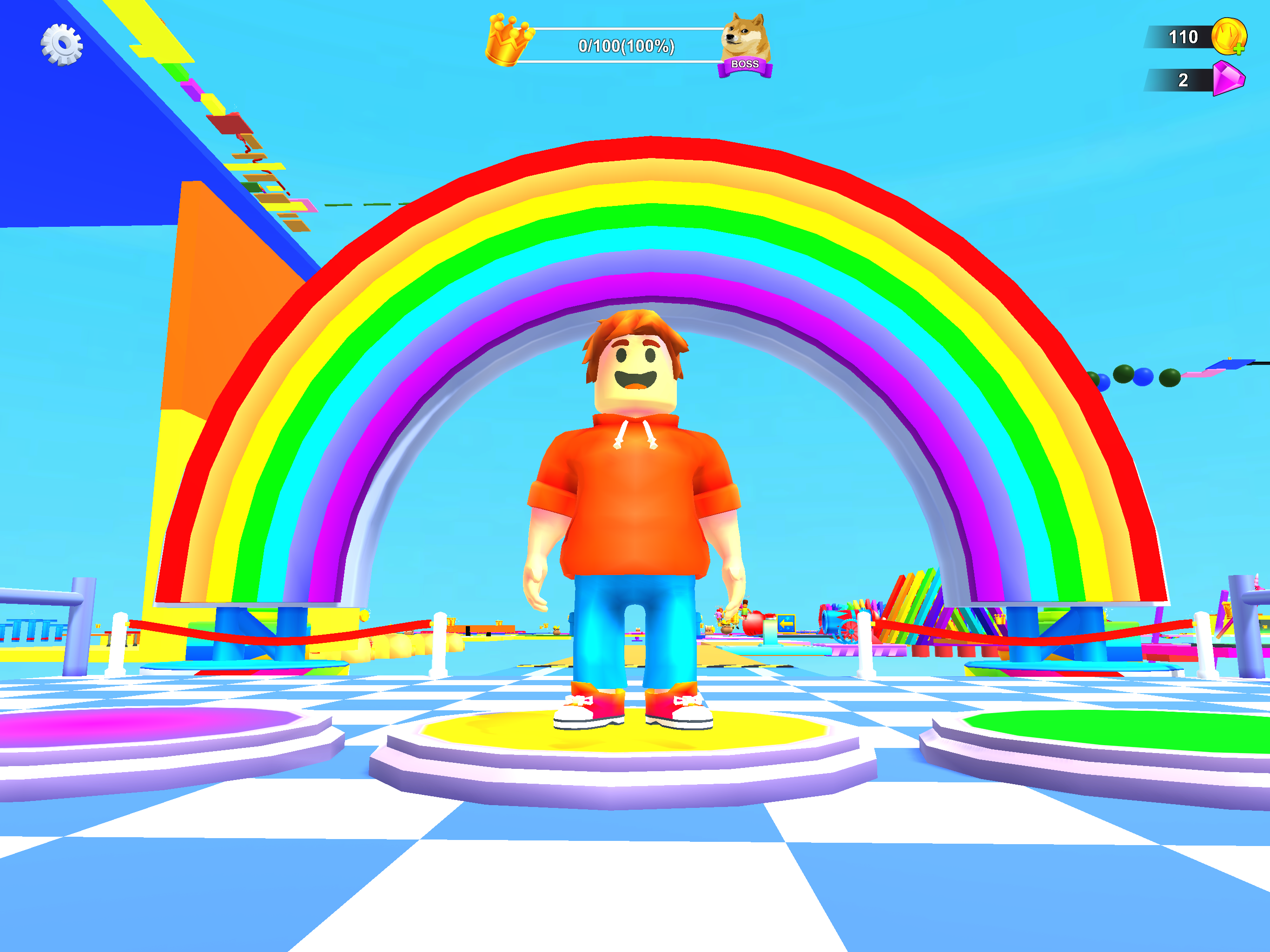 Parkour Run Obstacle Adventure screenshot 13