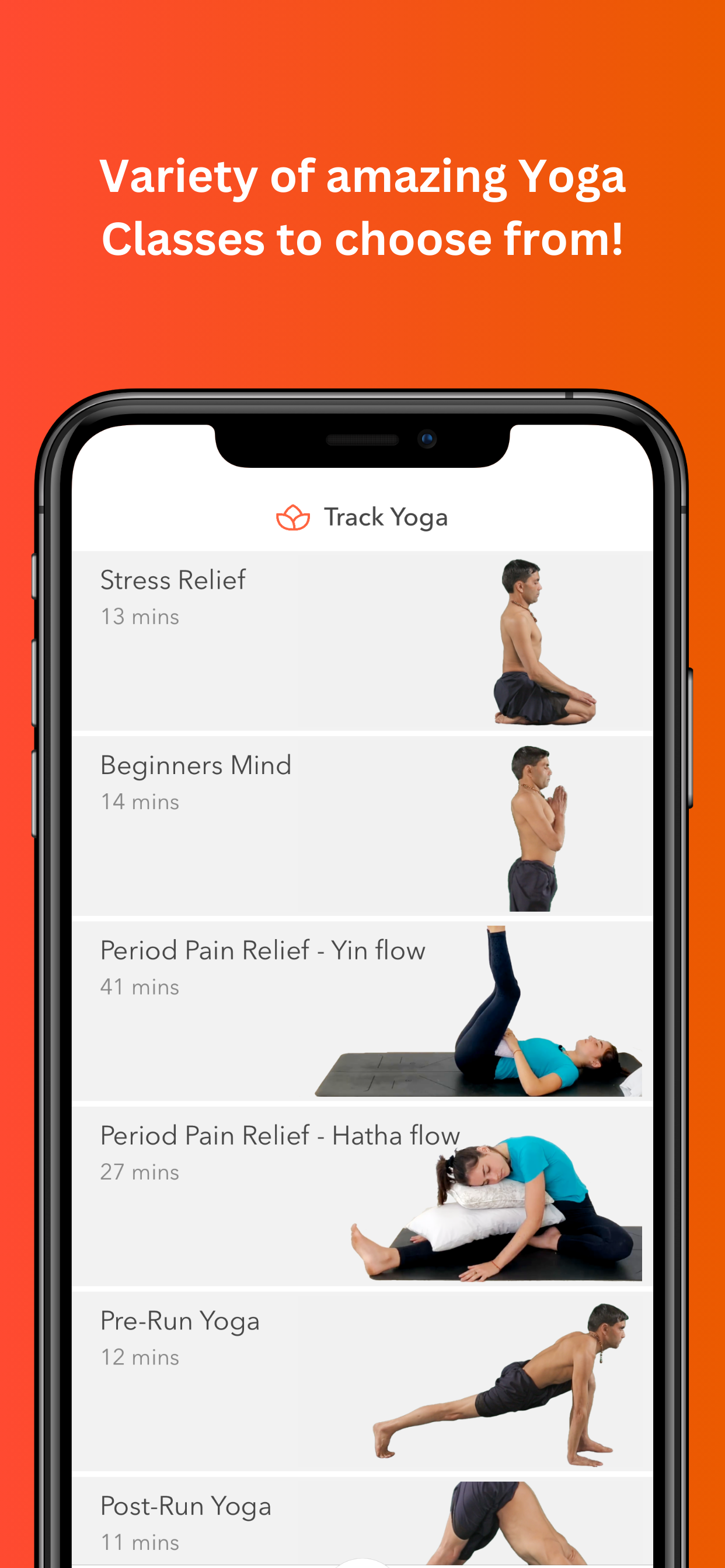 Track Yoga – A Simple Yoga App